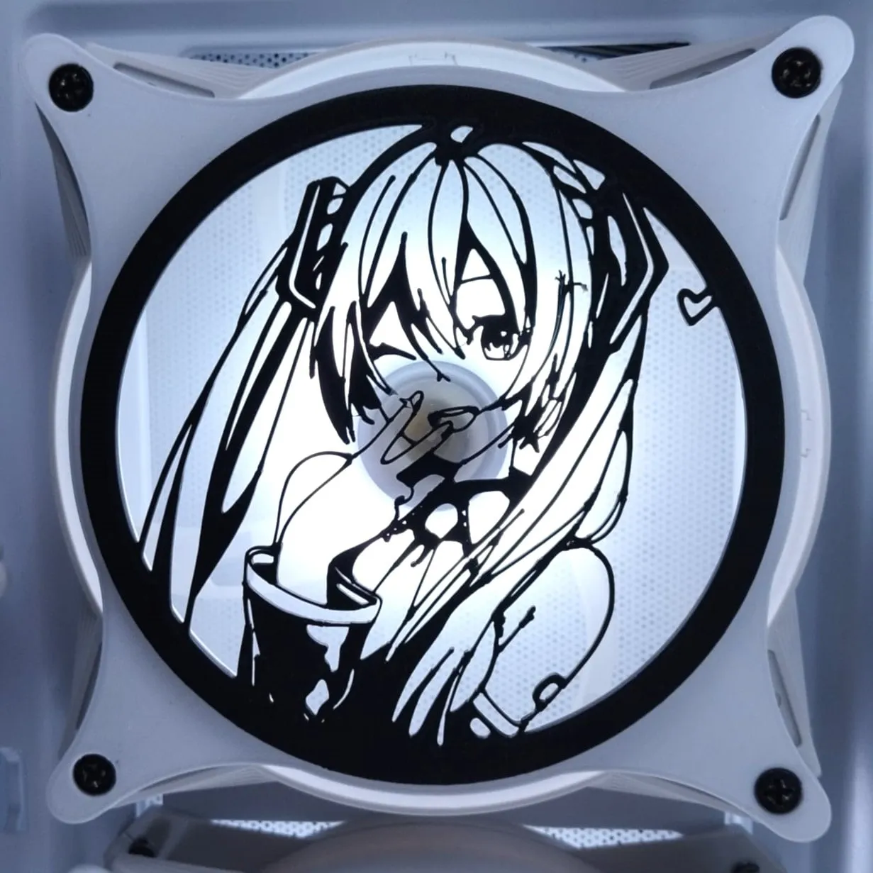 Casey Box CSYB-034 Hatsune Miku 120x120 mm Fan Kapağı