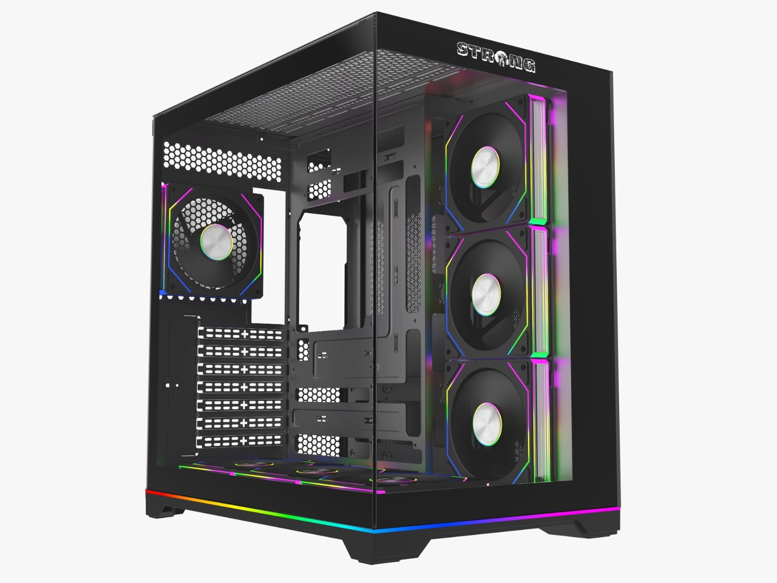 Strong Balerion Argb Atx Akvaryum Gaming Bilgisayar Kasası