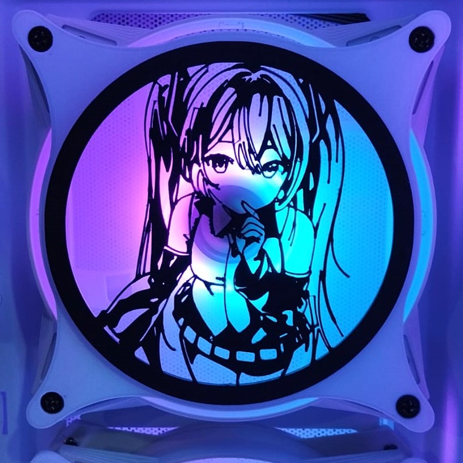 Casey Box CSYB-035 Hatsune Miku 120x120 mm Fan Kapağı 